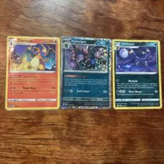 海外ハッピーセット　ポケカ　マック英語版　リザードン、サザンドラ、ブラッキー