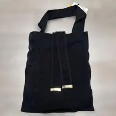 SLOBE IENA ブラック トートバッグ