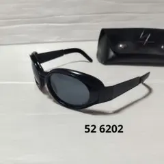 良品　ヨウジヤマモト　52 6202　サングラス　90's 黒 良品 ヨウジヤマモト 52 6202 サングラス 90's 黒 - メルカリ