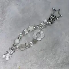 ハンドメイド 星型ストラップ