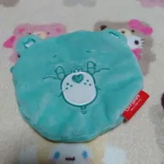 ケアベア ふわふわ フェイスポーチ ガチャ Good Luck Bear