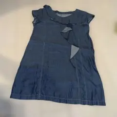 フレンチスリーブ フリルカットソー