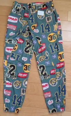 RUSSELUNO ラッセルノ ゴルフパンツ 総柄 ホワイト サイズ5（L相当） RUSSELUNO ラッセルノ ゴルフパンツ 総柄 ホワイト サイズ5（L相当