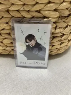 INI 佐野雄大 写真 ポラロイド風 トレカ