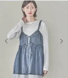 【新品未使用】LAKOLE 2WAY デニム ビスチェ