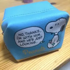 スヌーピー 小型丸ポーチ