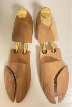 【美品】レッドシダー 木製 シューキーパー シューツリー (23.5-24cm)