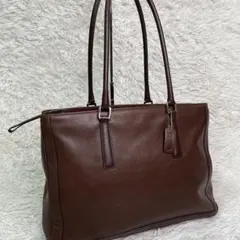 オールドコーチ✨トートバッグ ビジネスバッグ　レザー ブラウン9426 A4