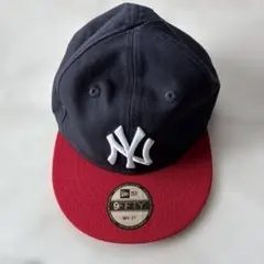 New Era 9FIFTY ネイビー/レッド キャップ　2歳程度 まで　ベビー