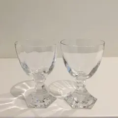 サンルイ・ワイングラス ペア（クリスタルグラス）