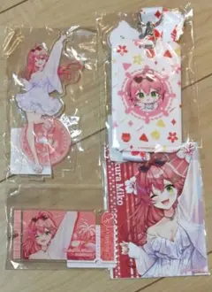 dmmスクラッチ ホロライブ　さくらみこ　アクリルスタンド　等