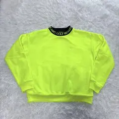 ビームスゴルフ スウェット イエロー ハイネック ストレッチ 総柄