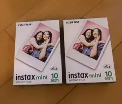 FUJIFILM instax mini インスタントフィルム 10枚×2パック
