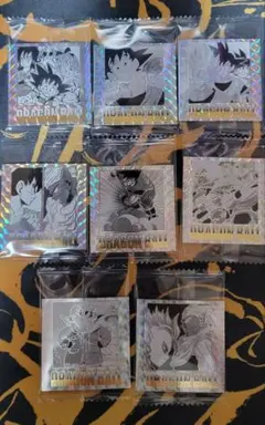 ドラゴンボール 40周年 ウエハースシール 8枚セット