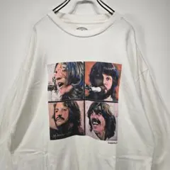 The Beatles　長袖　Tシャツ　ロンT　XL　ビッグサイズ　アート　古着