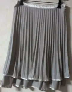 ESPRITMUR ベージュ プリーツスカート 11号