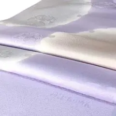 8563 帯揚げ 丹後 ちりめん 重目 日本製 新品 鳩羽色 グレー色