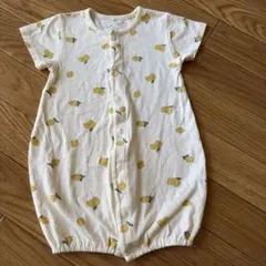 レモン柄ロンパース 50〜60cm