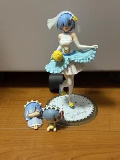 中古品　Re:ゼロから始める異世界生活 フィギュア レムウェディングver.