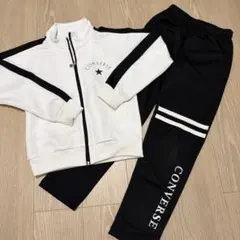 CONVERSE ジャージセット ホワイト/ブラック