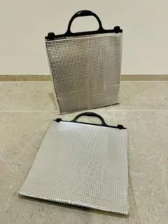 マチ付き保温保冷アルミバッグ 2枚セット