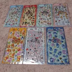 ディズニー　プチドロップステッカー　７種類