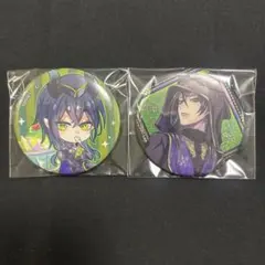 ツイステ マレウス 缶バッジ 2点セット 式典服