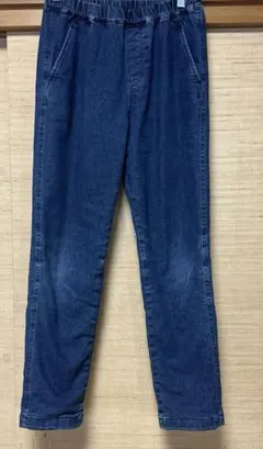 ユニクロ　デニム裏フリースボアパンツ　150
