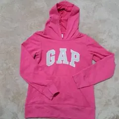 GAP KIDS フード付きトレーナー M ピンク