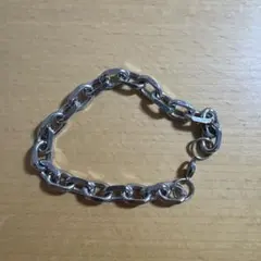 メンズ チェーンブレスレット シルバーカラーのサムネイル