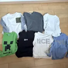 【男の子服 】120/130.140 まとめ売り トレーナー ロンT セット