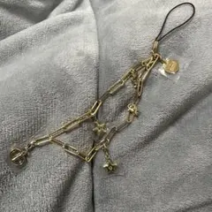 Dior ゴールド キーホルダー 星型チャーム付き