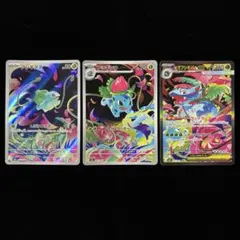 専用ディスプレイフレーム】メガフシギバナex sar進化ライン - メルカリ