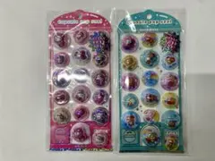 【正規品】　カプセルポップシール　サンリオ　日焼けキティ　ギャルキティ　2枚