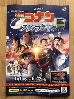 JR東日本×コナンスタンプラリー長野駅達成景品アクリルスタンドキーホルダー