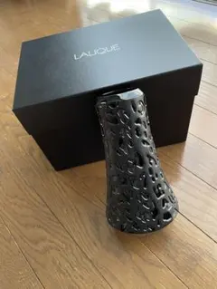 美品　ラリック LALIQUE バコントゥ 花瓶 通常Mサイズ 公式シール 美品 ラリック LALIQUE バコントゥ 花瓶 通常Mサイズ 公式シール