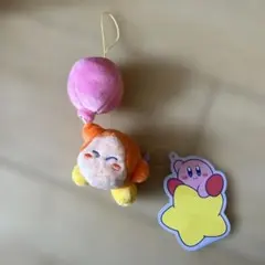 星のカービィ　おそらをまんきつminiぬいぐるみ　ワドルディふうせん