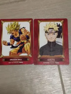 ジャンプフェア2026 アニメイト特典 カード ドラゴンボール NARUTO