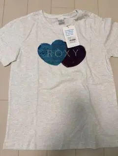 ROXY ハートスパンコール Tシャツ 140cm