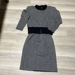 ハウンドトゥース柄 セットアップ