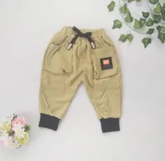 ベリー様専用　100サイズグリーン　カーキ色長ズボン