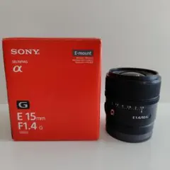 SONY E 15mm F1.4 G SEL15F14G