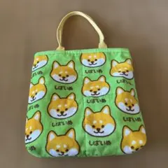 S ハンドメイド　タオル　犬柄　トートバッグ　訳あり　柴犬