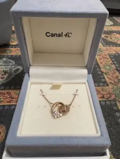 Canal4°C ネックレス　ピンクゴールド　ラプンツェル