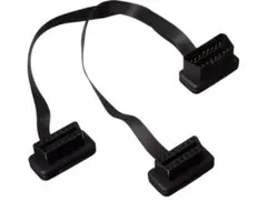 OBD2 延長ケーブル 16ピン 分岐 2股 フラットタイプのサムネイル