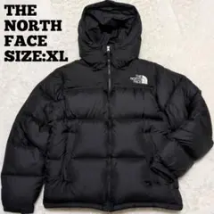 THE NORTH FACE♦ヌプシフーディー ダウンジャケット 黒 XL