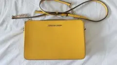 MICHAEL KORS イエロー ショルダーバッグ