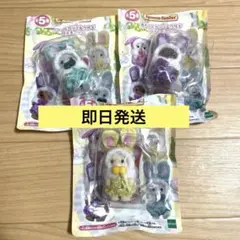 シルバニア40周年 シルバニアファミリーくじ カラフルコスチューム　3点セット