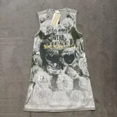 D&G y2k archive グランジ 総柄 メッシュ シアータンクトップ D&G y2k archive グランジ 総柄 メッシュ シアータンクトップ - メルカリ