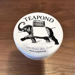 TEAPOND アールグレイ ティー　缶のみ　象